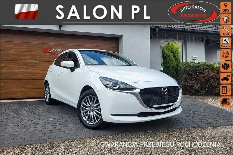 Biały Używany 2022 Mazda 2 Hatchback | 63 900 zł (Dość drogi) - Obraz 1/4