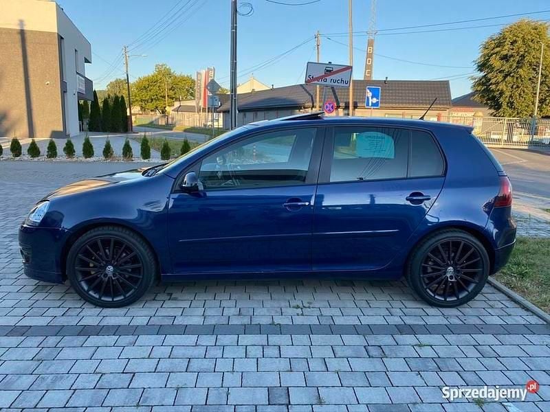 Granatowy Używany 2007 VW Golf V GT Hatchback | 16 500 zł (Dość drogi) - Obraz 1/4