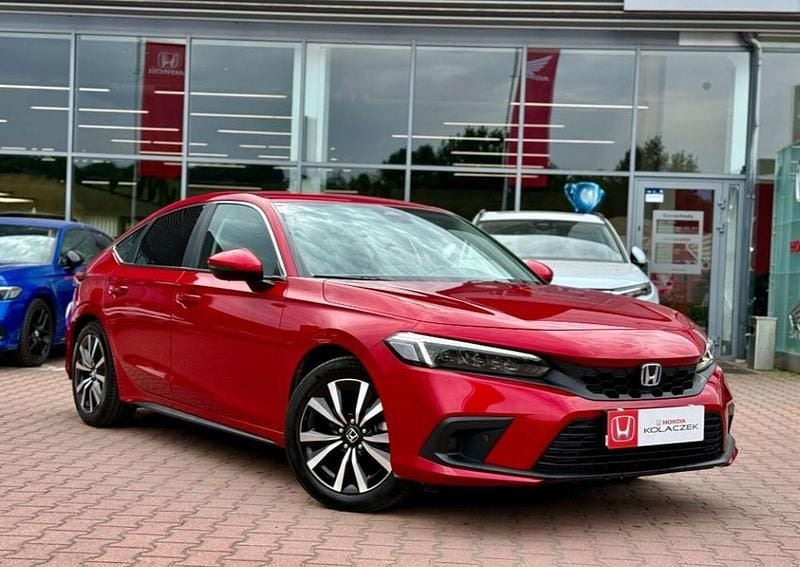 Premium crystal red Używany 2024 Honda Civic Elegance | 135 700 zł - Obraz 1/4