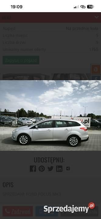 Używany Ford Focus 2013