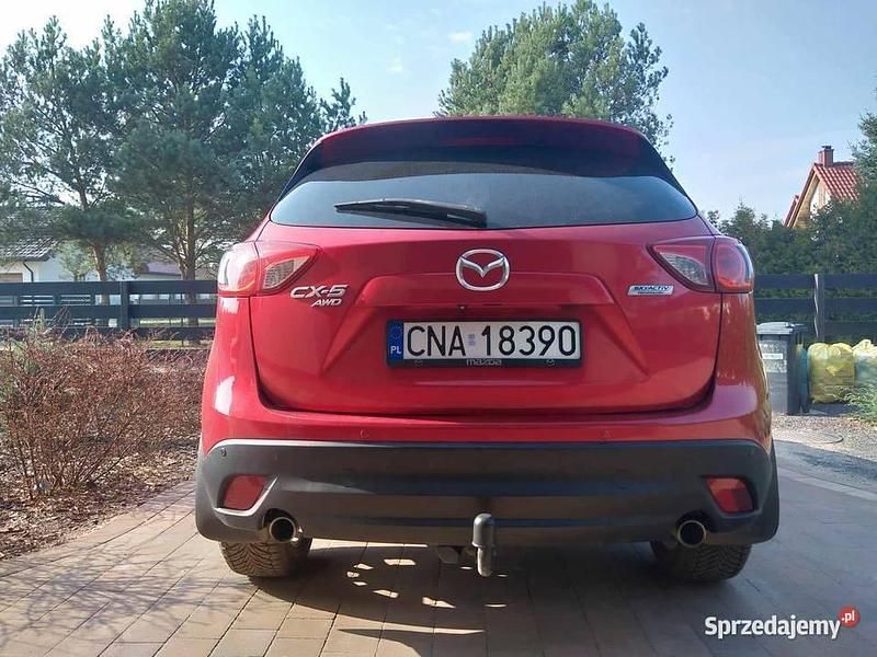 Czerwony Używany 2014 Mazda CX-5 SUV | 49 000 zł (Dobra cena) - Obraz 1/4