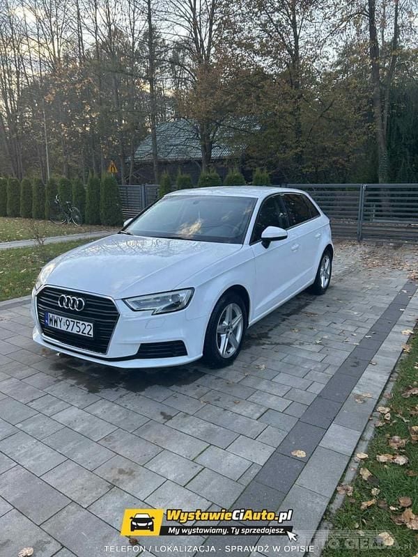 Biały metalik Używany 2019 Audi A3 Comfort | 51 000 zł - Obraz 1/4