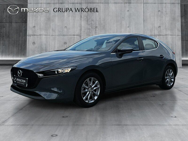 Szary Używany 2024 Mazda 3 Sedan/Limuzyna | 104 900 zł (Uczciwa cena) - Obraz 1/4