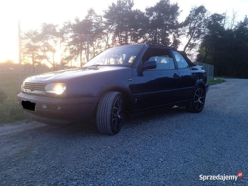 Niebieski Używany 1994 VW Golf Cabriolet Karmann Kabriolet | 9500 zł - Obraz 1/3