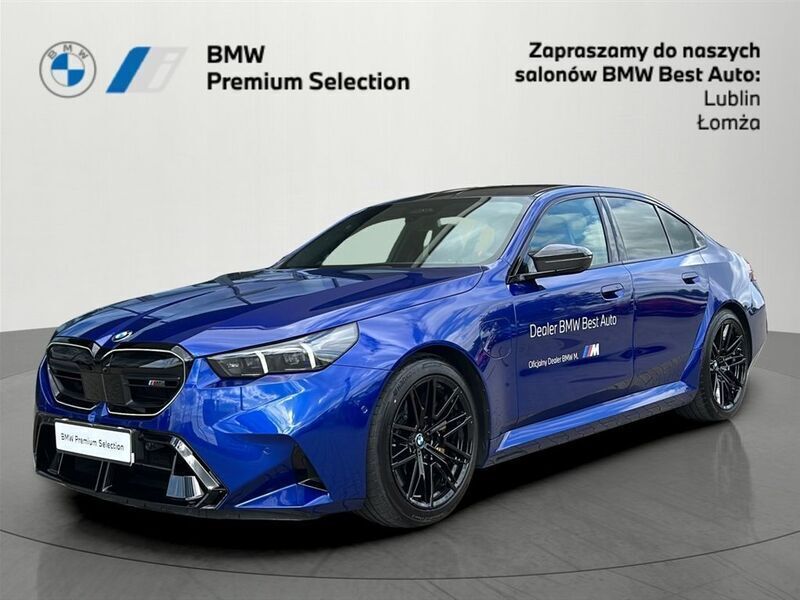 Niebieski marina bay m metalizowany Używany 2024 BMW M5 Comfort Edition Sedan/Limuzyna | 699 900 zł - Obraz 1/3