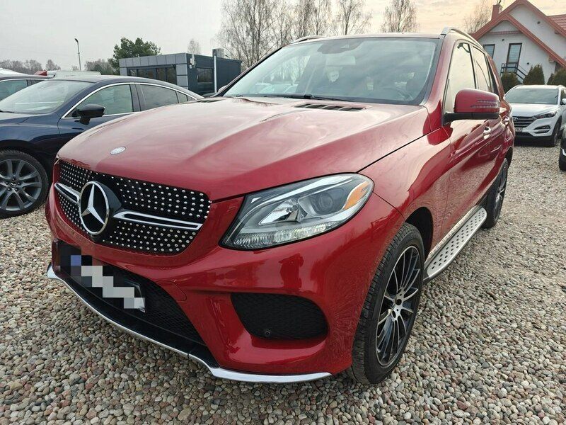 Bordowy (metalik) Używany 2017 Mercedes GLE53 AMG AMG SUV | 149 900 zł - Obraz 1/4
