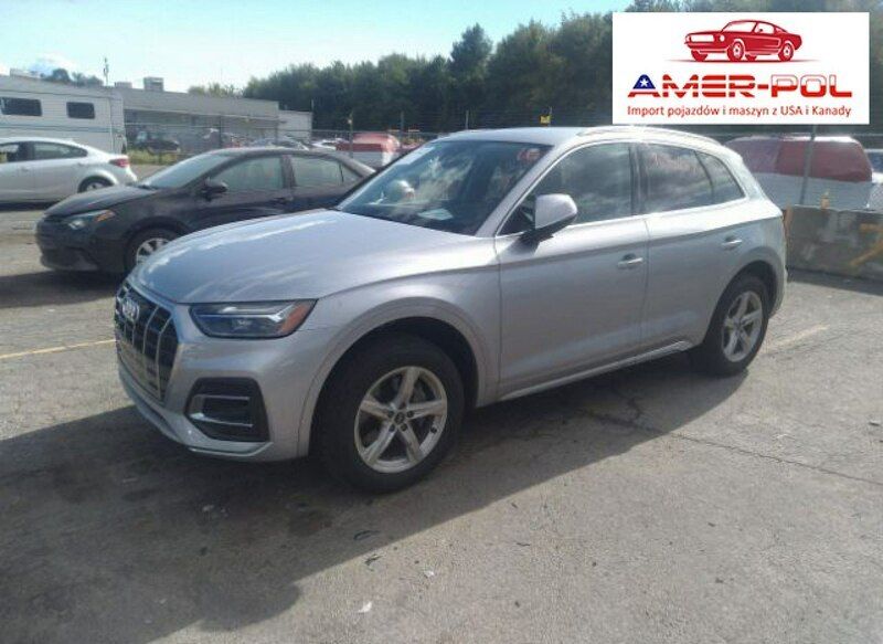 Srebrny Używany 2021 Audi Q5 Premium SUV | 133 000 zł - Obraz 1/4