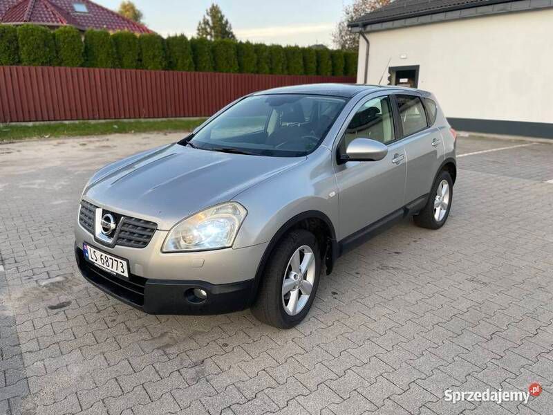 Srebrny Używany 2007 Nissan Qashqai SUV | 14 000 zł (Dobra cena) - Obraz 1/4