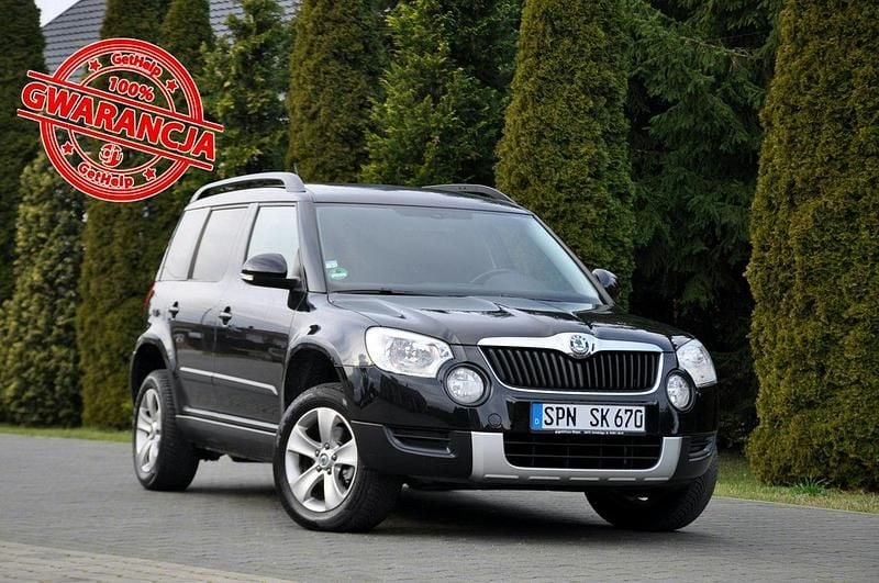 Czarny Używany 2011 Skoda Yeti SUV | 29 900 zł (Super Cena) - Obraz 1/4