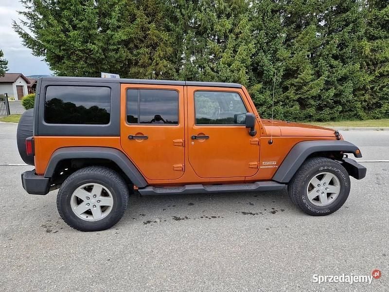 Używany Jeep Wrangler 2011 Pomarańczowy SUV