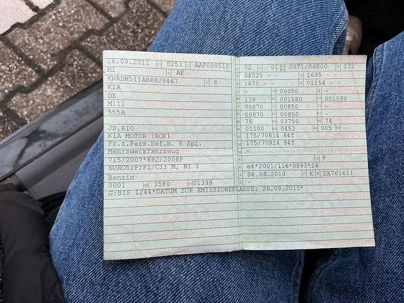 Używany Kia Rio 97 KM (71 kW) 2011 Czarny Hatchback