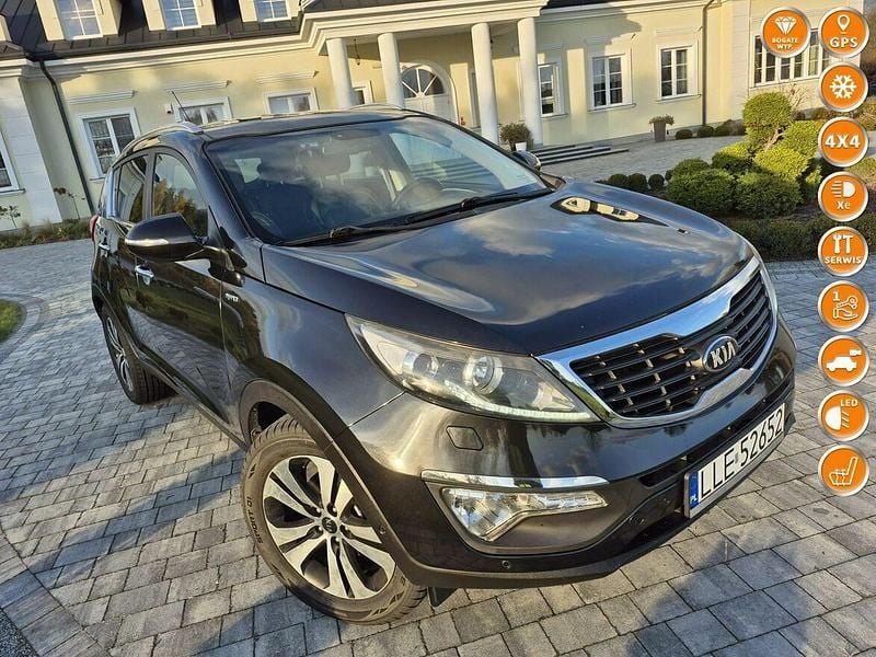 Czarny Używany 2014 Kia Sportage SUV | 45 400 zł (Uczciwa cena) - Obraz 1/4