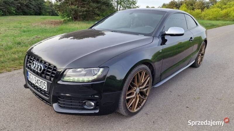 Czarny Używany 2011 Audi S5 Coupe | 55 500 zł - Obraz 1/4