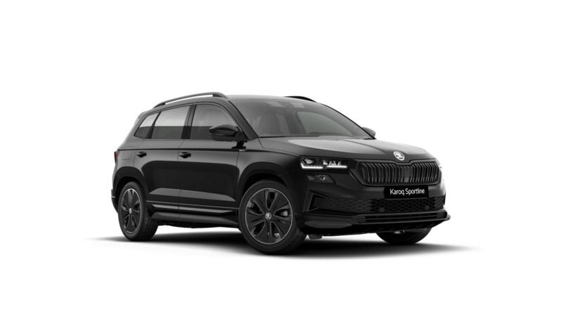 Biel moon metalizowany Nowe 2025 Skoda Karoq SportLine SUV | 179 500 zł (Dobra cena) - Obraz 1/4