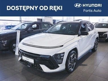 Biały Nowe 2025 Hyundai Kona N Line SUV | 157 780 zł - Obraz 1/4