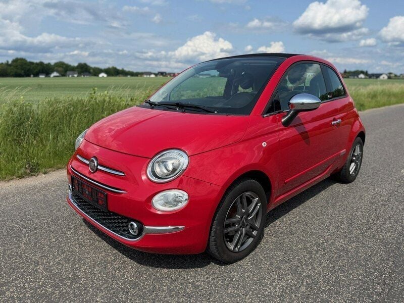 Czerwony Używany 2019 Fiat 500 Kabriolet | 39 900 zł (Uczciwa cena) - Obraz 1/4