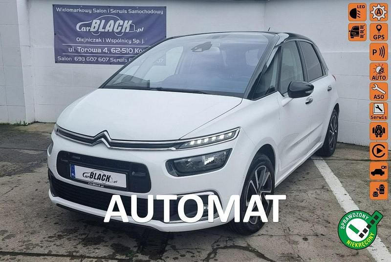 Biały Używany 2017 Citroën C4 Picasso Minivan | 35 900 zł (Uczciwa cena) - Obraz 1/4