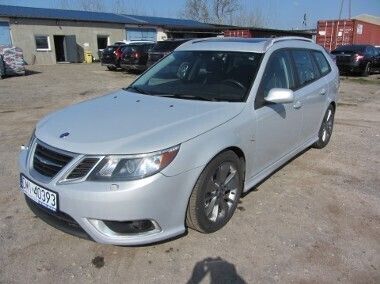 Srebrny Używany 2010 Saab 9-3 Aero Kombi | 29 900 zł (Uczciwa cena) - Obraz 1/4