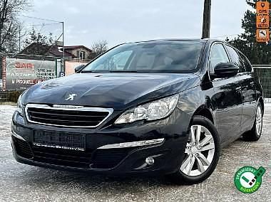 Czarny Używany 2014 Peugeot 308 Kombi | 22 900 zł (Uczciwa cena) - Obraz 1/4