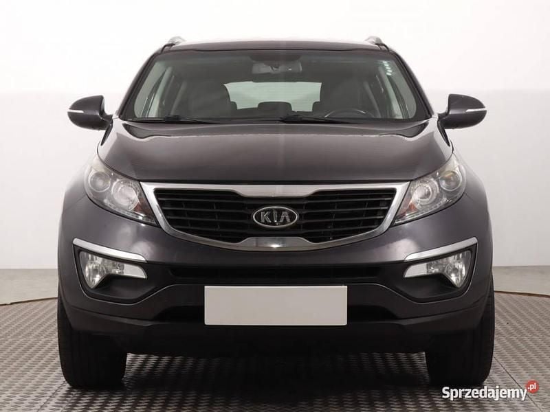Szary Używany 2010 Kia Sportage SUV | 34 999 zł (Drogi) - Obraz 1/4
