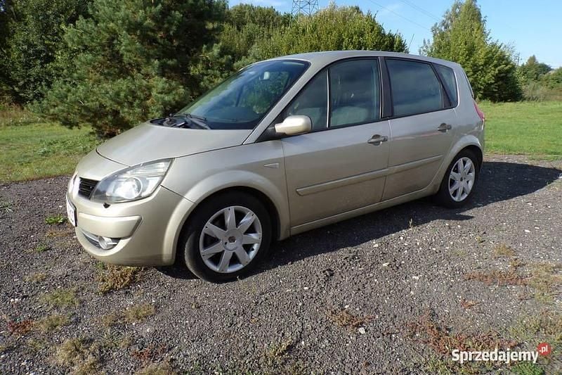 Szary Używany 2007 Renault Scénic II Minivan | 6900 zł (Uczciwa cena) - Obraz 1/4