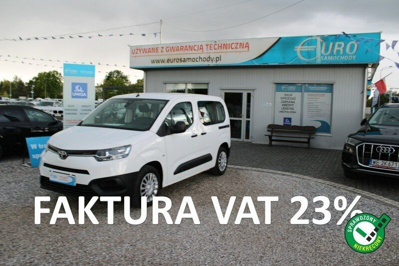 Biały Używany 2020 Toyota Proace City Van | 39 756 zł (Uczciwa cena) - Obraz 1/4