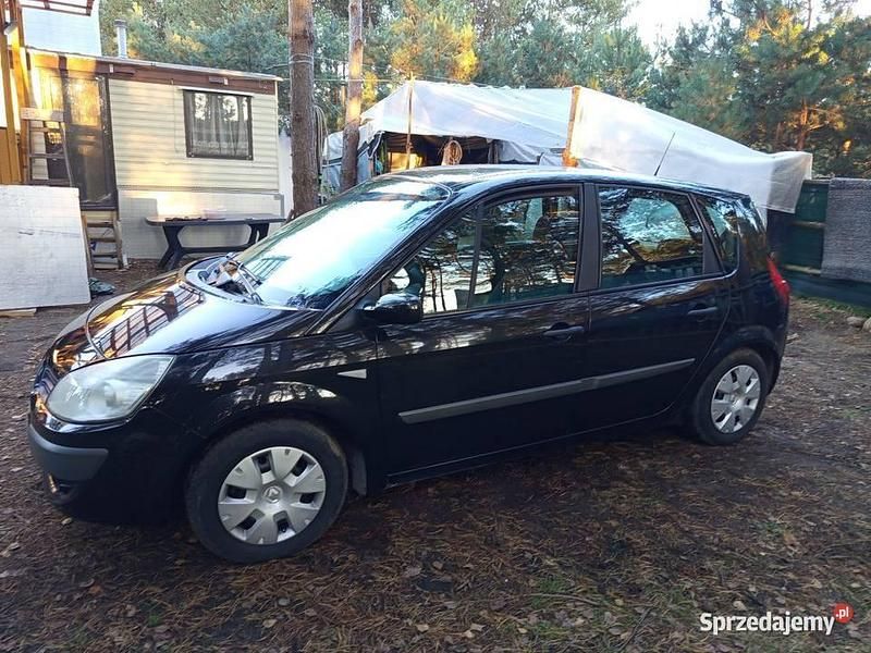 Czarny Używany 2007 Renault Scénic II Minivan | 5300 zł (Uczciwa cena) - Obraz 1/4