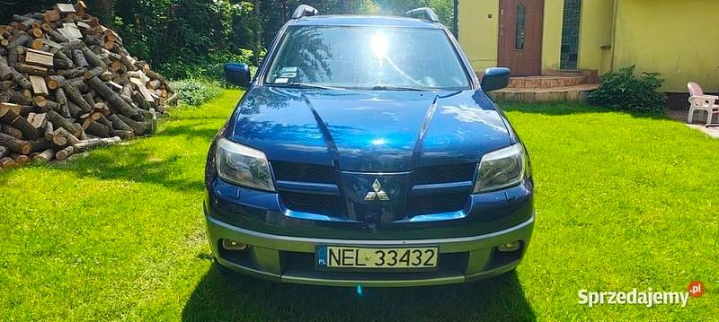 Granatowy Używany 2003 Mitsubishi Outlander SUV | 15 900 zł (Dobra cena) - Obraz 1/4