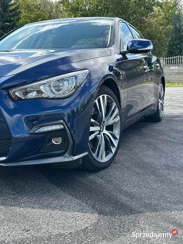 Granatowy Używany 2017 Infiniti Q50 Sport Tech Sedan/Limuzyna | 83 000 zł - Obraz 1/4