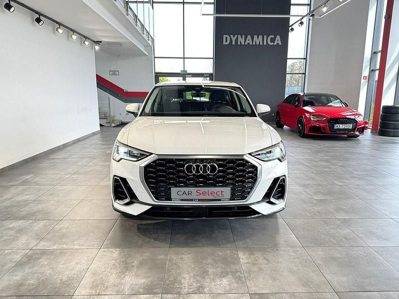 Biały Używany 2021 Audi Q3 Sportback S-Line SUV | 138 700 zł (Drogi) - Obraz 1/2