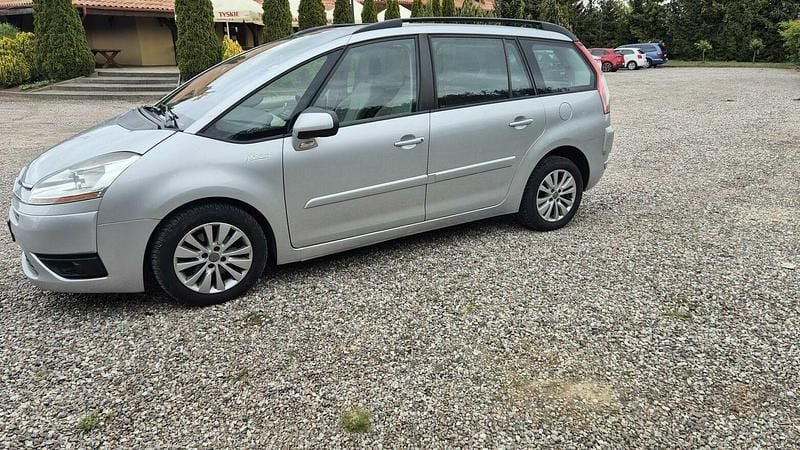 Srebrny Używany 2009 Citroën Grand C4 Picasso Minivan | 15 900 zł (Drogi) - Obraz 1/4