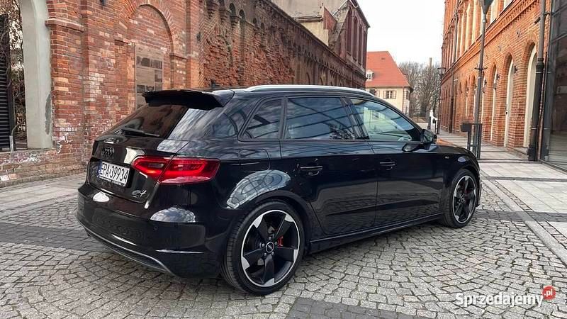Czarny Używany 2013 Audi A3 S-Line Kombi | 54 000 zł - Obraz 1/4