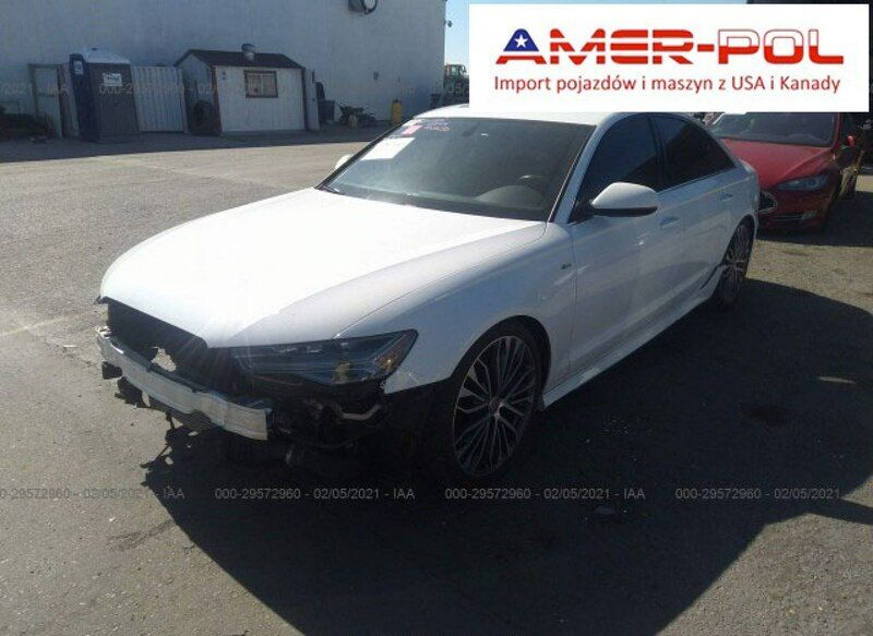 Biały Używany 2016 Audi A6 Premium Plus Sedan/Limuzyna | 71 000 zł - Obraz 1/4