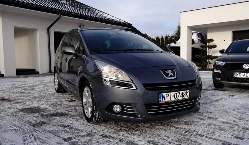 Używany Peugeot 5008 110 KM (80 kW) 2011 Szary (metalik) Minivan