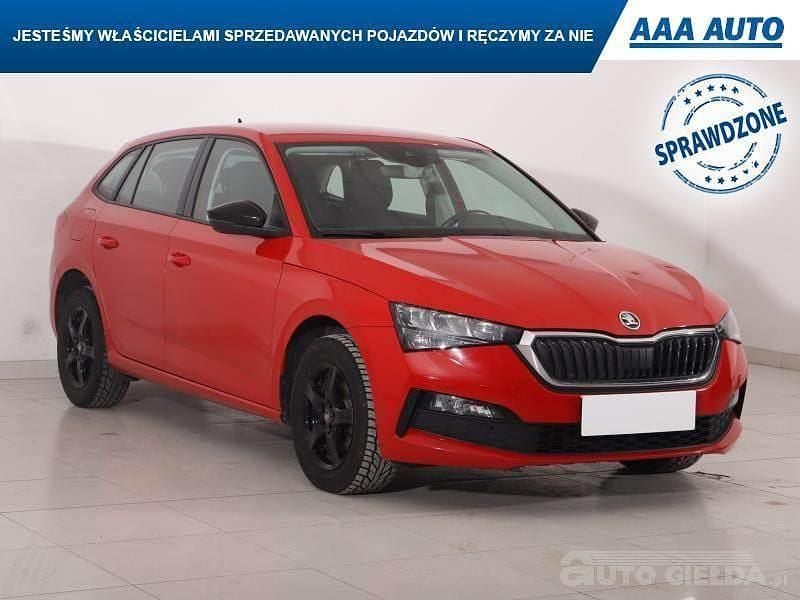 Używany Skoda Scala 116 KM (85 kW) 2020 Czerwony Hatchback