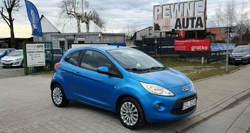 Niebieski Używany 2009 Ford Ka Hatchback | 17 500 zł (Dość drogi) - Obraz 1/4