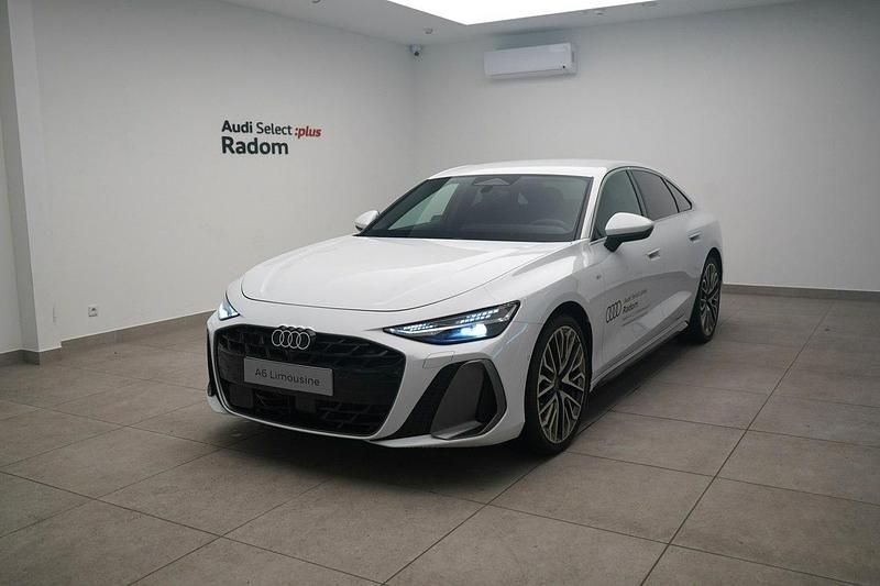 Używany Audi A6 204 KM (150 kW) 2025 Biały (metalik) Sedan/Limuzyna