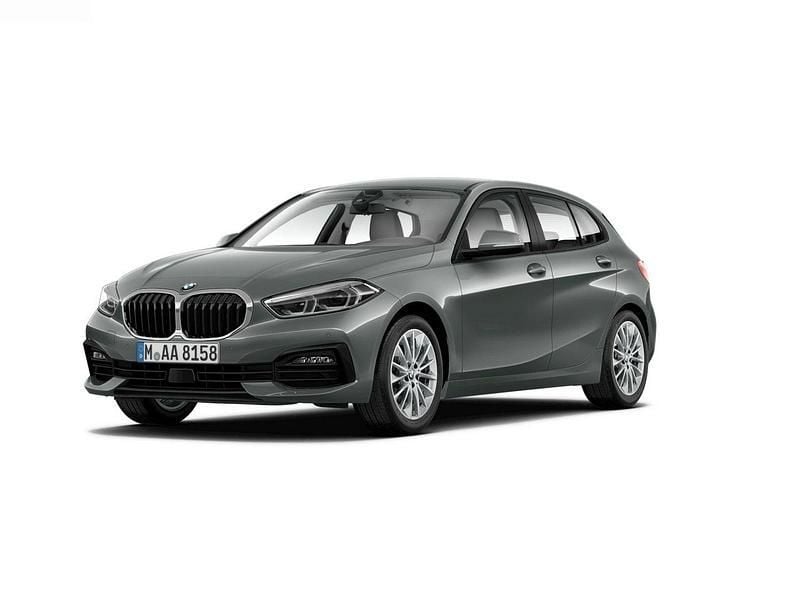 Szary (metalik) Używany 2021 BMW 118 Hatchback | 92 900 zł (Uczciwa cena) - Obraz 1/4