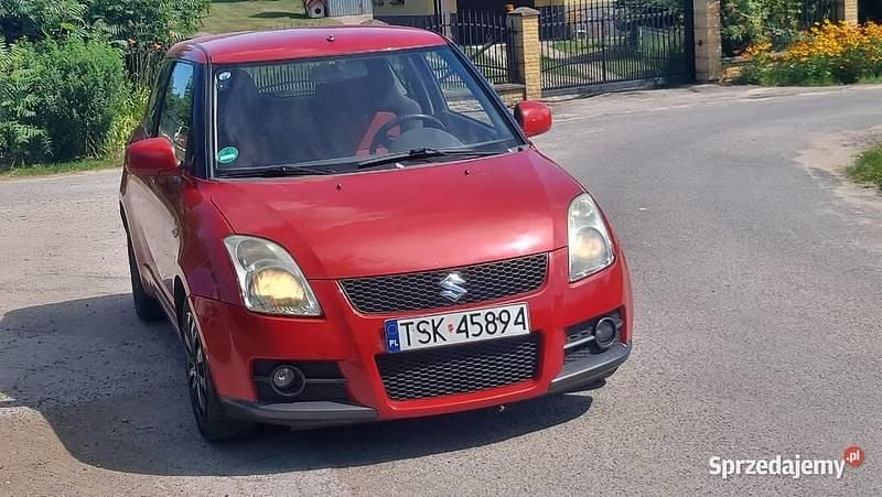Czerwony Używany 2008 Suzuki Swift Sport Hatchback | 5500 zł (Super Cena) - Obraz 1/4