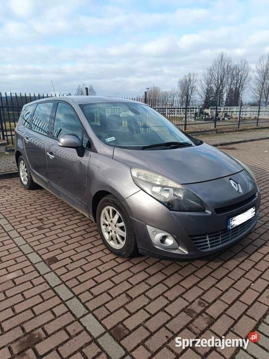 Szary Używany 2009 Renault Grand Scénic III Minivan | 12 000 zł (Uczciwa cena) - Obraz 1/4