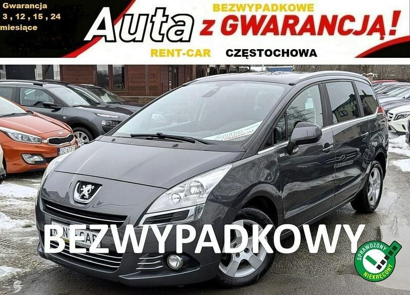 Szary (metalik) Używany 2013 Peugeot 5008 Minivan | 23 900 zł (Uczciwa cena) - Obraz 1/4