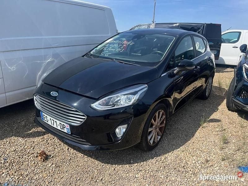 Czarny Używany 2017 Ford Fiesta Hatchback | 22 600 zł - Obraz 1/4