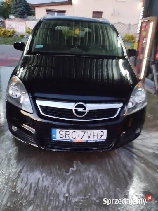 Czarny Używany 2007 Opel Zafira Minivan | 11 999 zł (Uczciwa cena) - Obraz 1/4