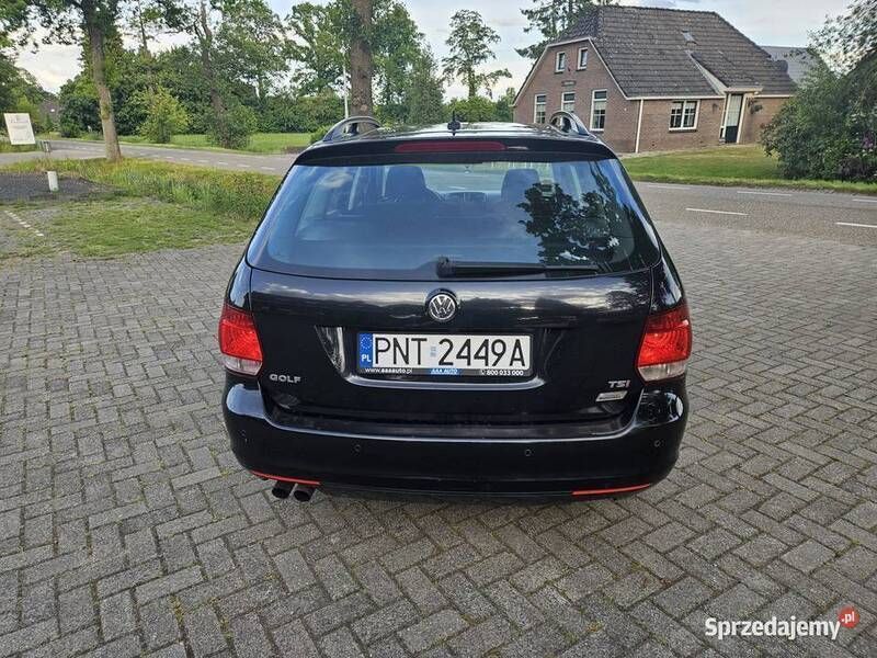 Czarny Używany 2011 VW Golf VI Kombi | 16 999 zł (Dobra cena) - Obraz 1/4