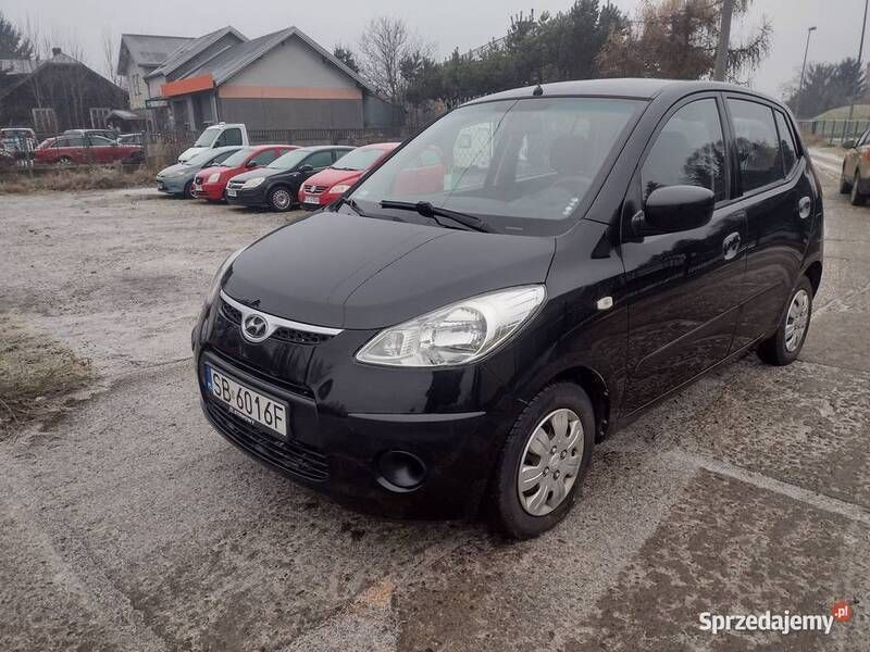 Czarny Używany 2009 Hyundai i10 Hatchback | 8450 zł (Dość drogi) - Obraz 1/4