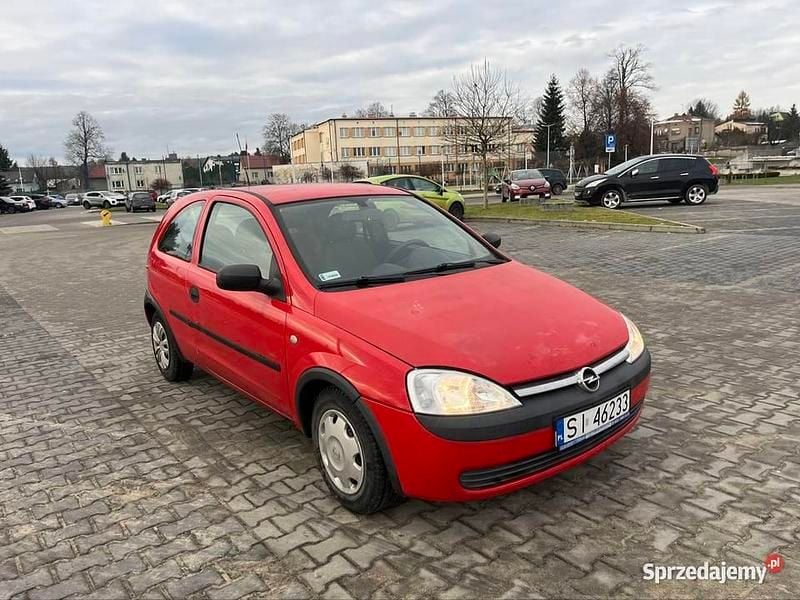 Czerwony Używany 2002 Opel Corsa Hatchback | 2990 zł (Uczciwa cena) - Obraz 1/4