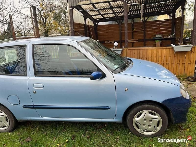 Niebieski Używany 2003 Fiat Seicento Hatchback | 2950 zł - Obraz 1/4