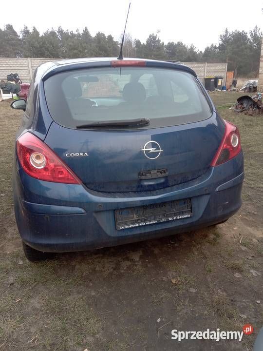 Niebieski Używany 2008 Opel Corsa | 6900 zł (Dobra cena) - Obraz 1/4