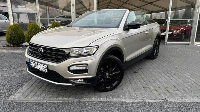 Inny (metalik) Używany 2021 VW T-Roc Cabriolet Kabriolet | 87 700 zł - Obraz 1/4