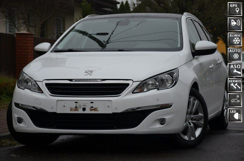 Biały Używany 2014 Peugeot 308 Kombi | 21 900 zł (Dobra cena) - Obraz 1/4